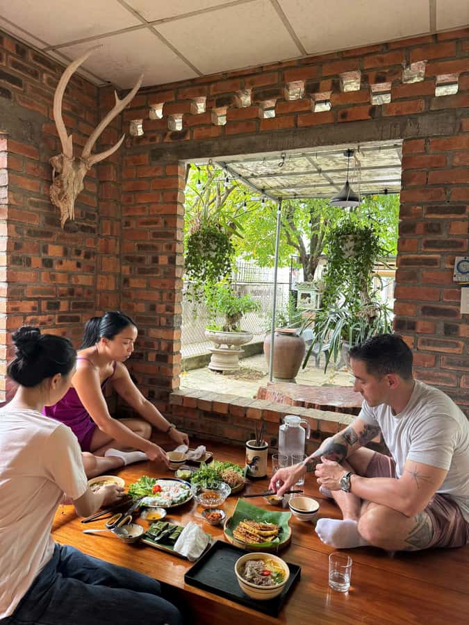 Hue: Traditional Vietnamese Cooking Class - The class flow: hands-on cooking, then eating your own Hue feast