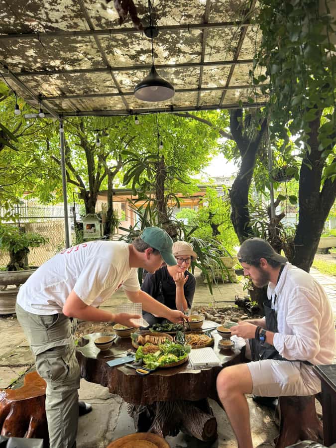 Hue: Traditional Vietnamese Cooking Class - Bánh Xèo and fresh spring rolls: crisp pancake timing + wrapping skills