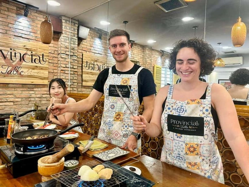 Immersive Cooking Class & Market Tour By Local Chef+Cookbook - Ben Thanh Wet Market Walk: Cua Tay Gate 5 orientation first