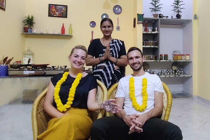 Indian Cooking Class with Local Family in Jaipur - The welcome and dinner setup: you eat because you earned it