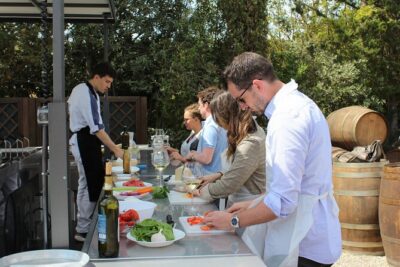 Italian Cooking Class and Wine Tasting in Tuscany - The Winery Tastings: Wine Plus Olive Oil Plus Vinegar