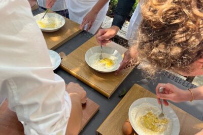 Italian Cooking Class with Local Mamma - The Free Pompei Shuttle and the Mount Vesuvius Backdrop