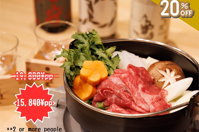 Japanese Sake Tasting & Wagyu Sukiyaki Cooking Class in Tokyo - Key Highlights I Think You’ll Care About