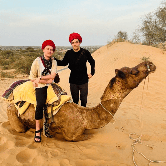 Jodhpur Desert Camel Safari With Cooking Class With Sumer - Riding the Thar Desert on camelback for one unforgettable hour