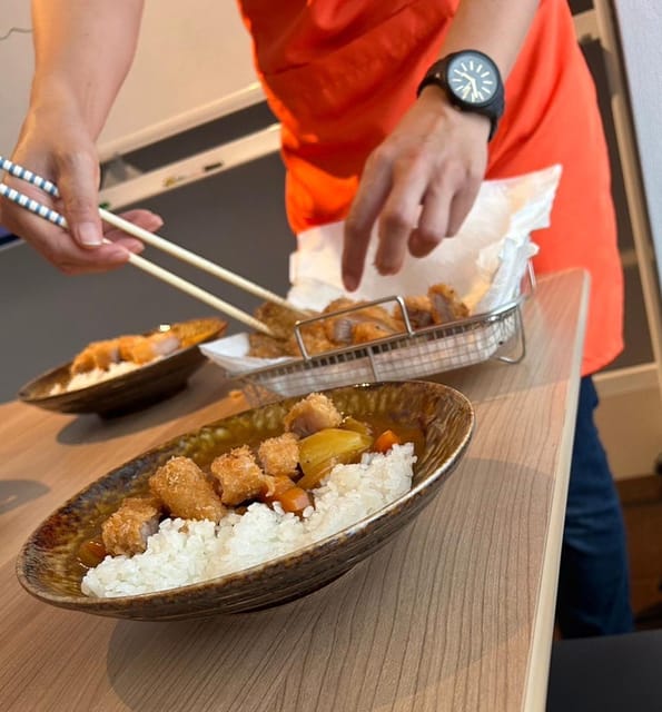 Katsu Curry OR Bento Making Cooking Class & Local Shop Tour - What you actually eat: the lunch you made, not just a snack