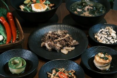 Korean Cooking Class Full Meal with BBQ on an All in One Table - The Ingredients Lesson: Doenjang and Gochujang as Flavor Shortcuts