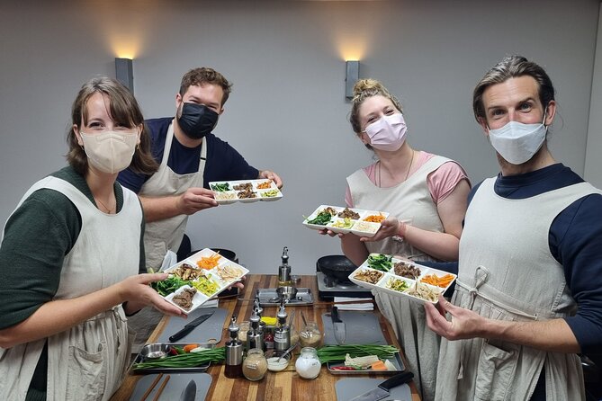 Korean cooking class in Haeundae, Busan - The bapsang meal: eating Korean food the traditional way