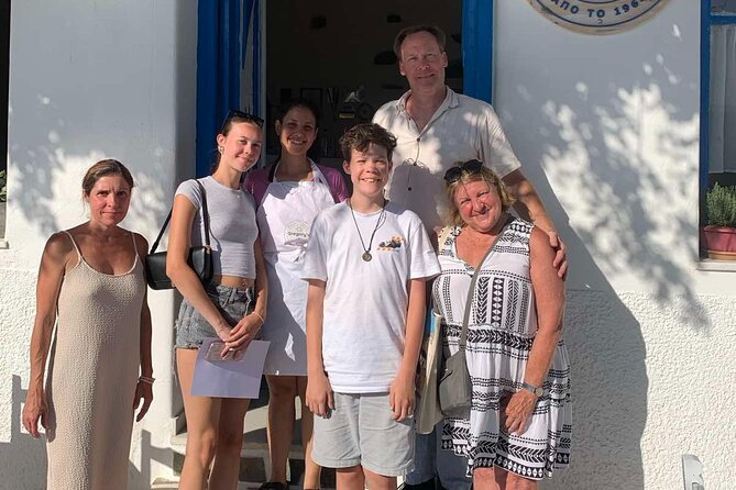 Kourounochori, Naxos : Gregory's Traditional Cooking Class - The Terrace Meal Over Melanes Valley