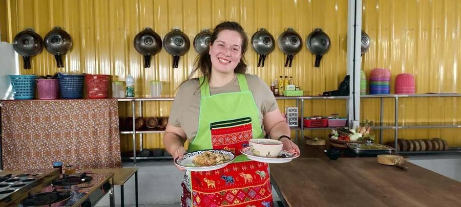 Krabi: Authentic Thai Cooking Class+Thai Herbs Garden Tour - Krabi Thai cooking with an organic herb garden first