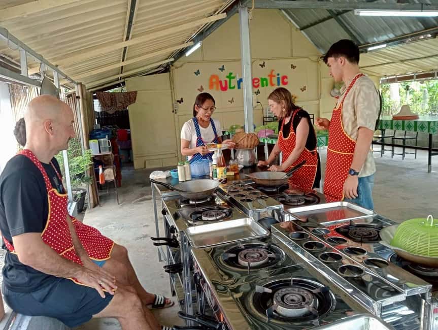 Krabi: Authentic Thai Cooking Class+Thai Herbs Garden Tour - Eating in Thai family style: it’s part of the lesson