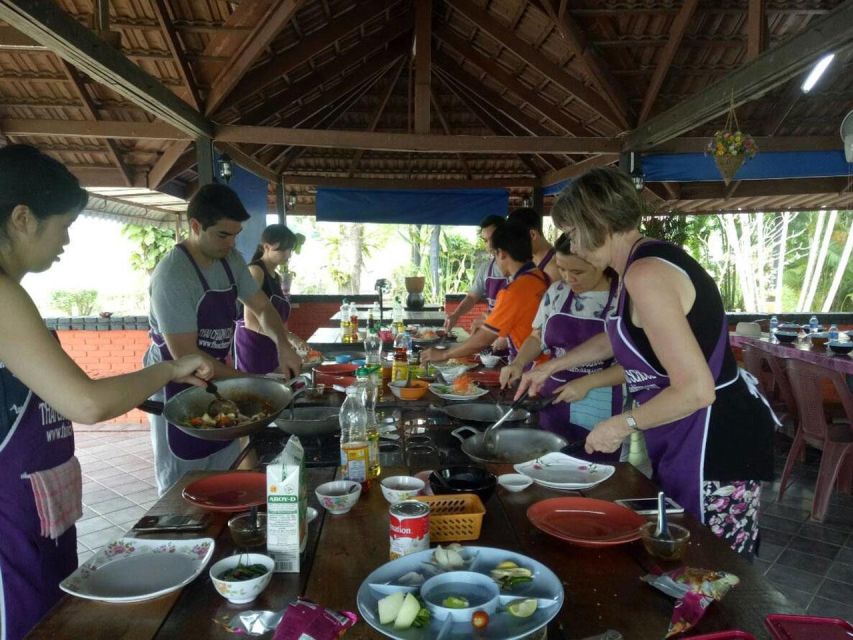 Krabi: Cooking Class at Thai Charm Cooking School with Meal - How the menu works: build your own 5-dish Thai dinner (plus 2 desserts)