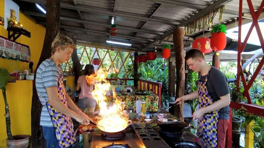 Krabi: Cooking Class at Thai Charm Cooking School with Meal - What you’ll cook: curry paste, curries, noodles, salads, and soups