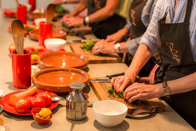 l'Atelier - Moroccan Cooking Workshop in Essaouira - Lunch you can actually taste: 2 courses plus mint tea and pastries