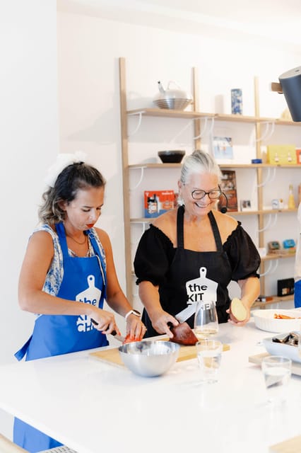 Lagos: Market Tour and Cataplana Cooking Class - Eating what you cooked: meal, dessert, and wine included