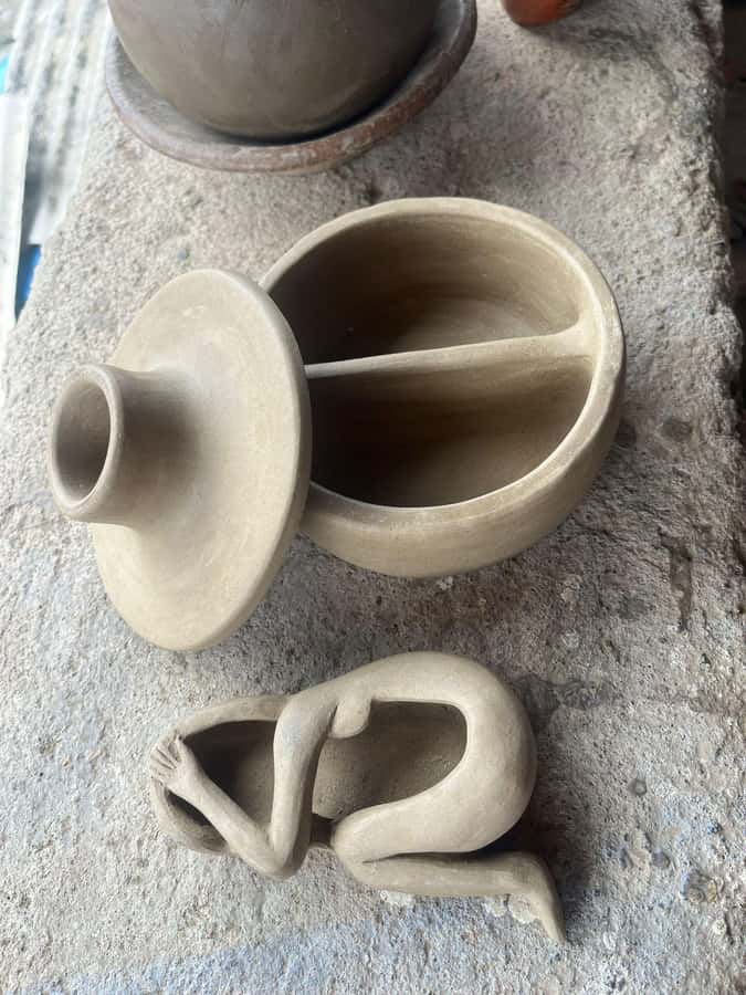 Lombok Traditional Pottery Experience and Village life - Cooking Workshop in the Village Kitchen: Eat With Your Hands