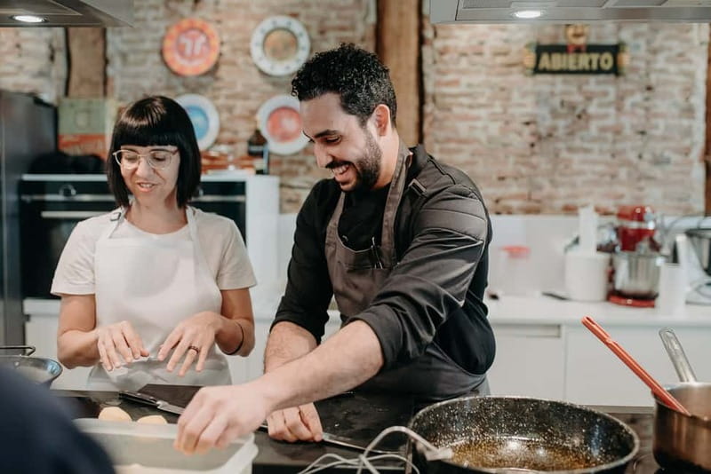 Madrid: Paella & Tapas Cooking Class and Market Visit - The Cooking Workshop: Paella and Tapas You Can Actually Repeat