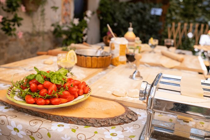 Marì Cooking Class in a Family Farm with Amalfi Coast view - Menu you’ll actually taste: eggplant, tomato, meatballs, and Sorrento dessert