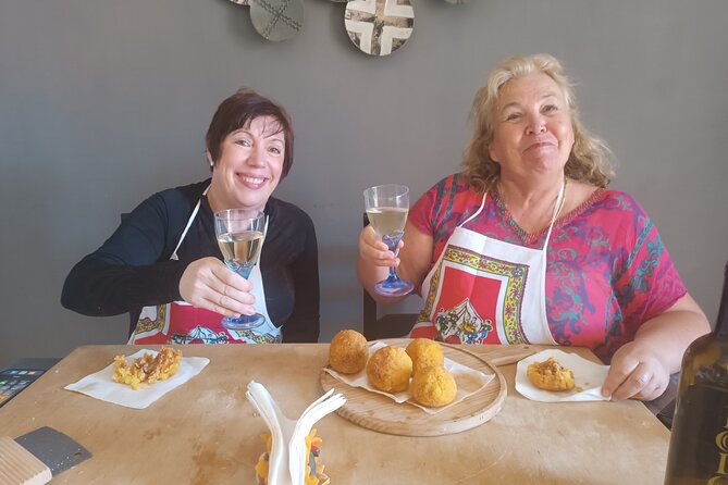 Market Tour with Cooking Class and Lunch with Negropolis View - What’s actually on the menu: from pasta and cannoli to arancino and almond biscuits