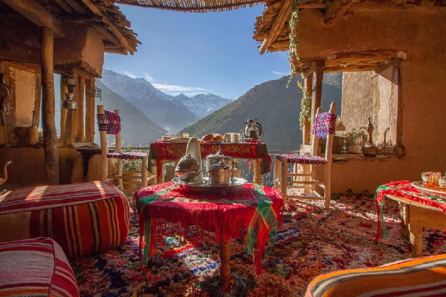Marrakech: Atlas Mountains Cooking Class with Berber Family - Getting to the kitchen: pickup, access, and the short uphill walk