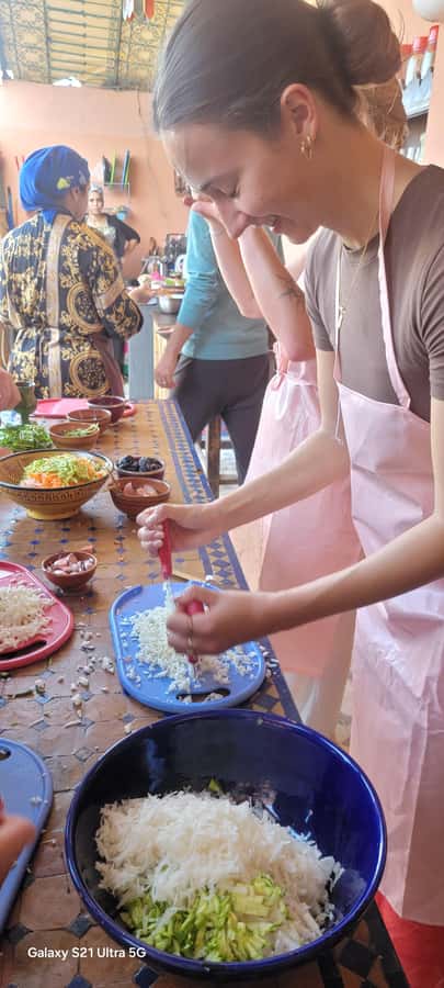 Marrakech: Moroccan Cooking Class for vegetarians and vegan - What you cook: starter, main, and dessert (vegetarian and vegan friendly)