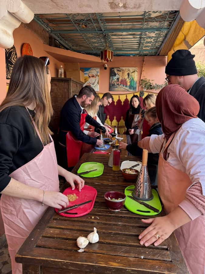 Marrakech: Moroccan Cooking Class with a Local Family - Hands-On Cooking That Keeps You Working, Not Watching
