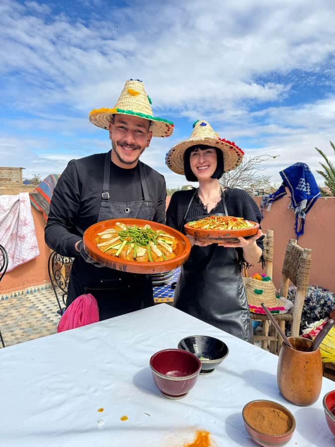 Marrakech: Moroccan Cooking Class with a Local Family - Lunch You Earn: Eating with the Chef’s Family