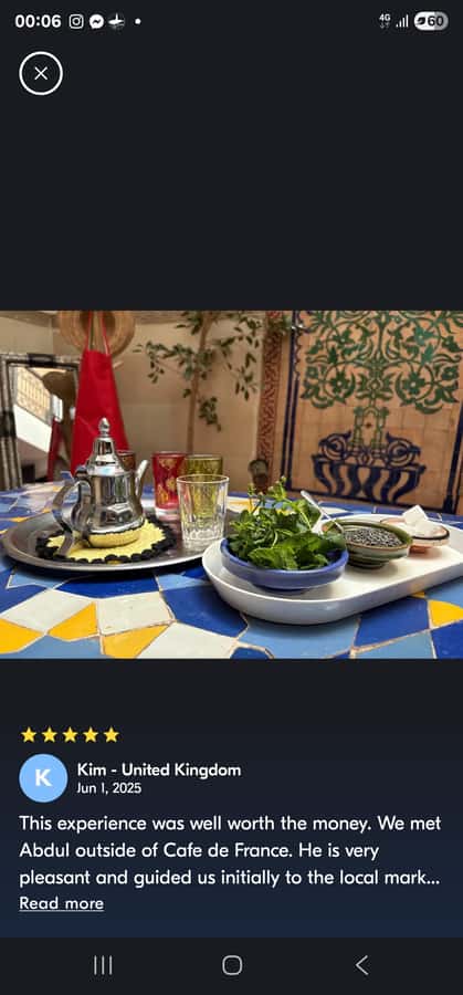 Marrakech: Moroccan Cooking Class with Local Chef - Moroccan mint tea ritual: the moment you start tasting the culture