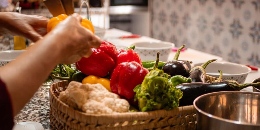 Marrakech: Moroccan Cooking Class with Market Visit and Meal - The food you make: eating in a cozy Marrakech salon