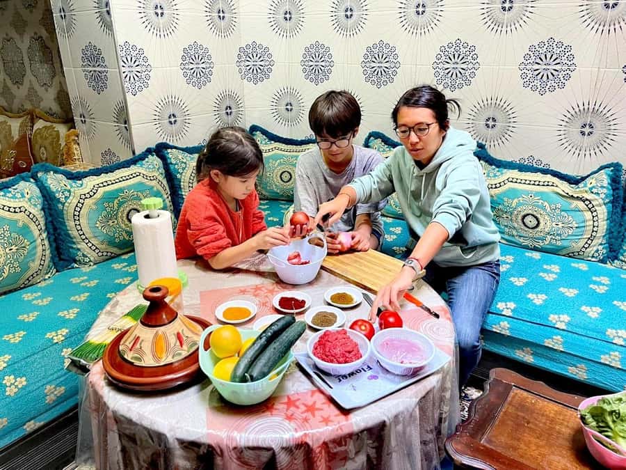 Marrakech: Moroccan Cuisine Cooking Class in Local Home - The Dishes You’ll Cook: Tagines, Zaalouk, Salad, and Fresh Bread