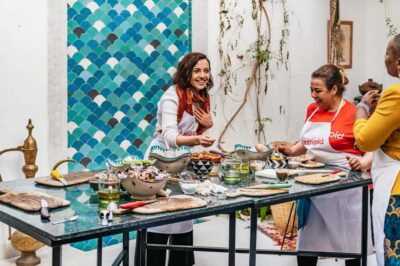 Marrakech: Tajine Cooking Class in a Traditional Riad - Finding your Urban Adventures guide at Café France in Djemaa el-Fna