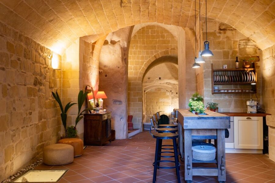 Matera: Pasta Cooking Class Old Farmer Style in Sassi Cellar - The lunch portion: tasting in the caves