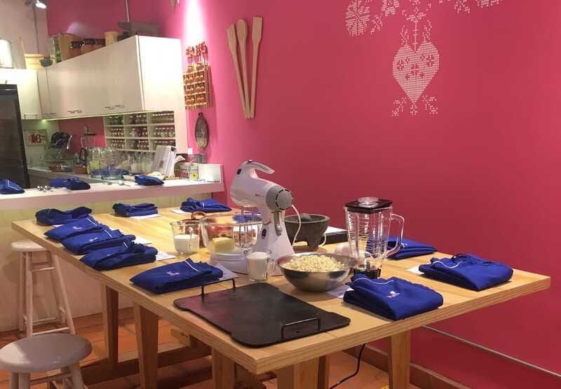 Mexico City: Authentic Mexican Cooking Class & Market Tour - Cooking Studio in Roma Norte: Apron On, Stations Ready