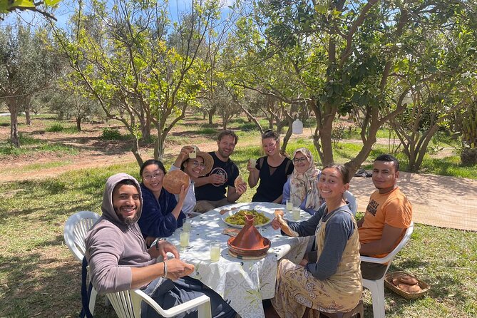 Moroccan Cooking Class and Eco-Farm Visit - Full day - Free Time Under Olive or Lemon Trees (And a Rooftop View)