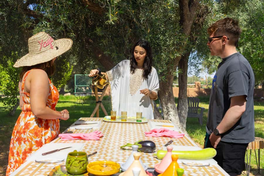 Moroccan Cooking Class: Farm-to-Table Tagine - Mint tea welcome and tagine basics: what the instructor gets you ready for