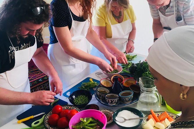 Moroccan Cooking Class & Marrakech Market Visit with Chef Khmisa - Key highlights worth booking for