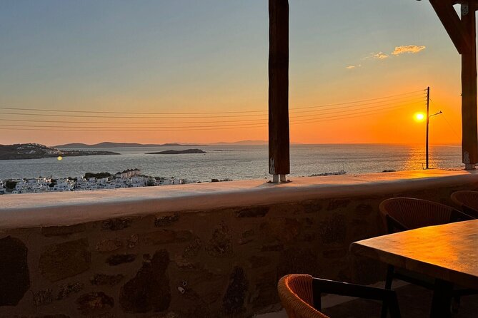 Mykonos Cooking Class and Sunset View for Cruise Travelers - Getting There and Staying On Schedule From Mykonos Port