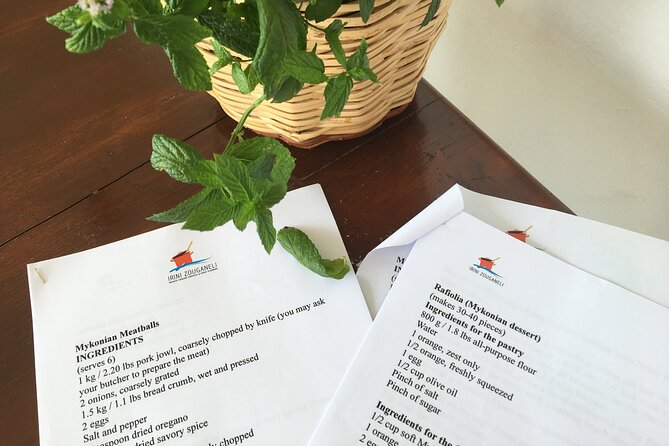 Mykonos Cooking Class of Local Specialties - Practical Timing: 4:30 pm is Built for an Easy Flow