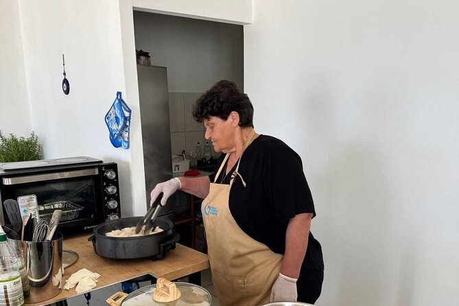 Mykonos Small-Group Cooking Class with Sunset Option - Cooking in a whitewashed home with Aegean views