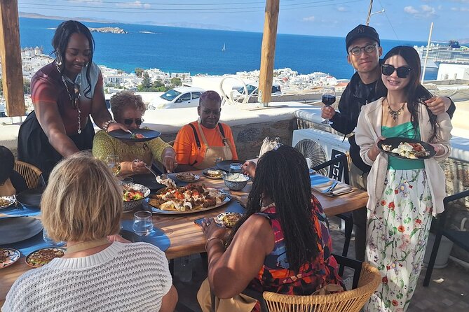 Mykonos Small-Group Cooking Class with Sunset Option - The meal portion: 5 courses plus local wine