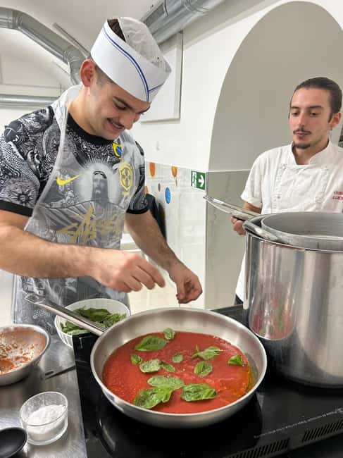 Naples: Pasta and Tiramisu Cooking Class with Local Chef - Ravioli practice: sealing, filling, and San Marzano DOP sauce