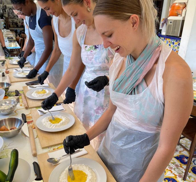 Naples: Pasta Cooking Class with Tiramisù and a Drink - Instruction in English: Small-Group Attention and Real Tips