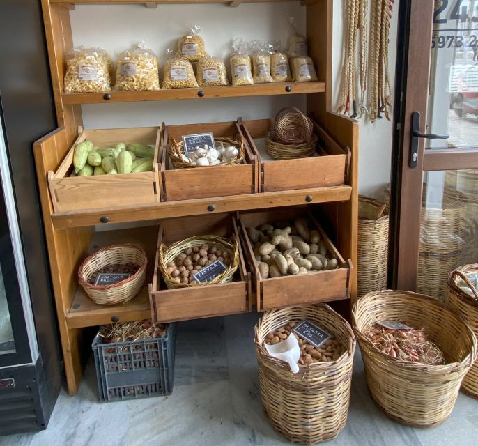 Naxos: Food Walking Tour & Cooking Class with Meal & Drinks - Chora market to your cutting board: how the day starts