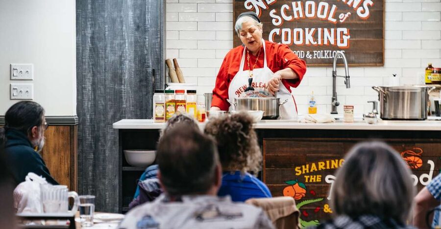 New Orleans: Cajun and Creole Cooking Class - Entering a Molasses Warehouse in the French Quarter