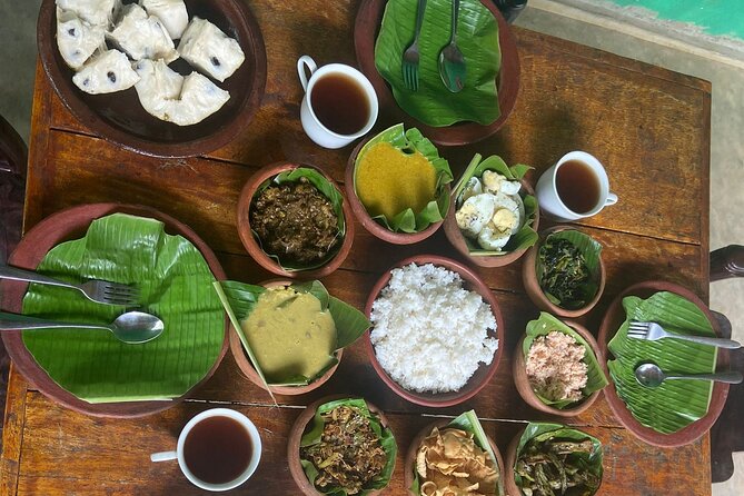 Organic cooking class sigiriya (kumara & family) - What you’ll eat and drink: organic garden vegetables, tea, and water