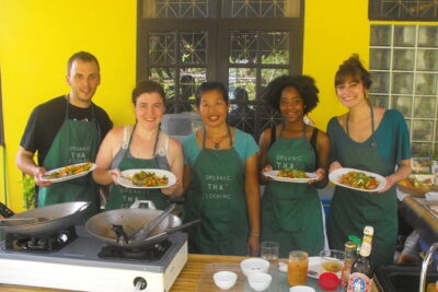 Organic Thai cooking class - The Thai market visit: learn ingredients before the stove