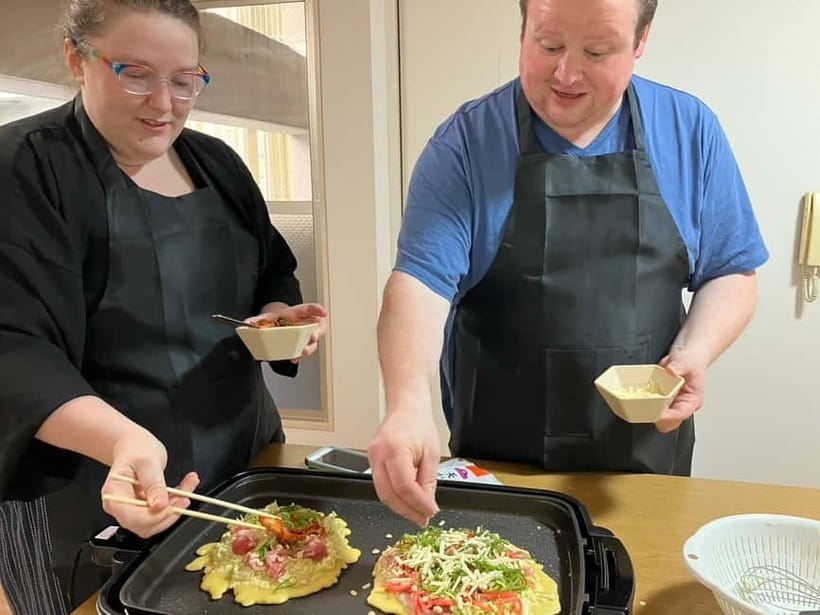 Osaka : Cooking Class Okonomiyaki & Takoyaki course in Nanba - Orientation and prep: learn the basics before you cook