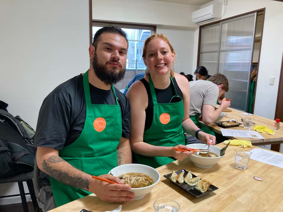 Osaka: Ramen and Gyoza Cooking Class in Dotonbori - Price and value of a $70 ramen and gyoza class
