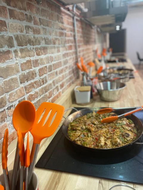 Paella and Burnt Basque Cheesecake - Starters first: build flavor before the main event