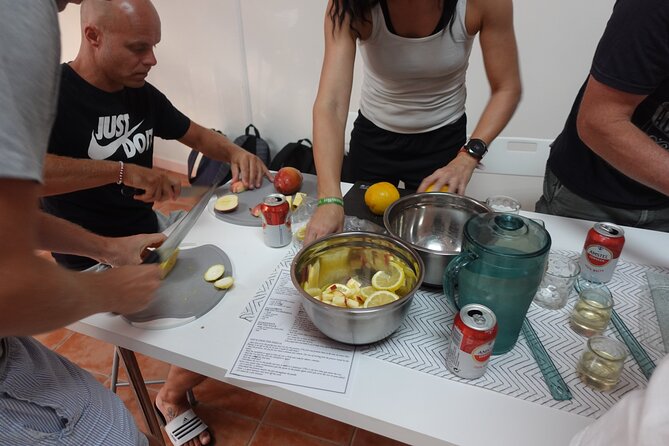 Paella & Sangria Class with Tapas and Market Visit - The working kitchen: where you cook like locals (and actually get involved)