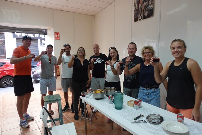 Paella & Sangria Class with Tapas and Market Visit - One potential drawback: seafood size and sangria taste